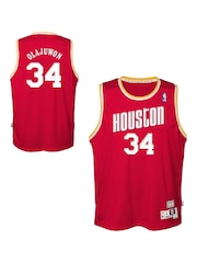 Fanatics Red Houston Rockets Hakeem Olajuwon 1993-94 Hardwood Classics Road Swingman Youth Jersey - Image 1 of 3