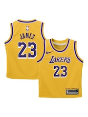 Fanatics Yellow Los Angeles Lakers Replica Icon Box Set Lebron James Infant Jersey - Image 3 of 3