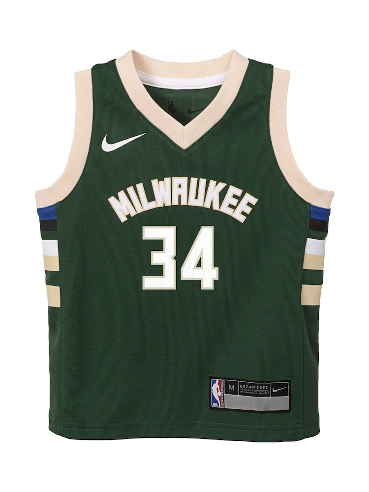 Fanatics Green Milwaukee Bucks Replica Icon Box Set Giannis Antetokounmpo Toddler Jersey - Image 3 of 3