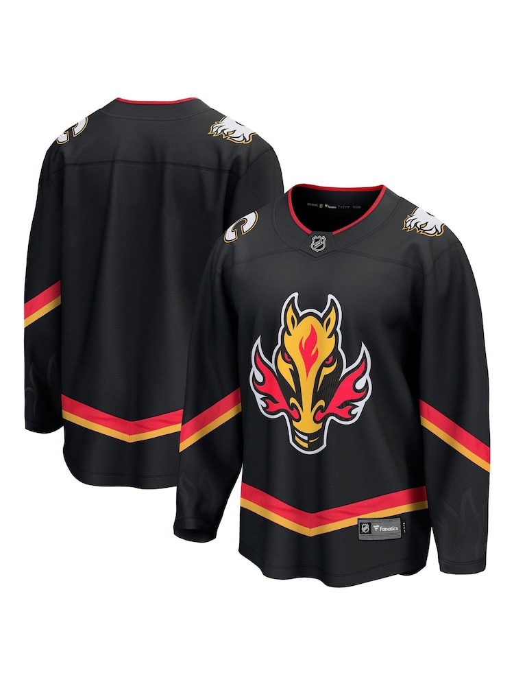 Fanatics Calgary Flames Alternate Breakaway Black Jersey - Image 1 of 3