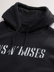 Black Guns N Roses License Graphic Hoodie - Image 8 of 9