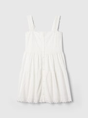 Gap White DÔEN Eyelet Dress (Kids) - Image 4 of 4