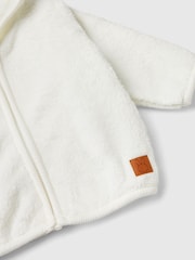 Benetton Fleece Cosy Bear Ears Brown  Jacket - Image 3 of 3