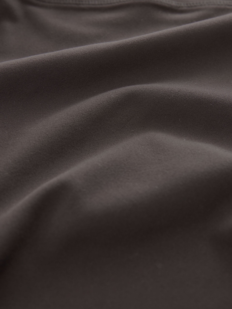 Chocolate Brown Maternity Sports Leggings - Image 10 of 10