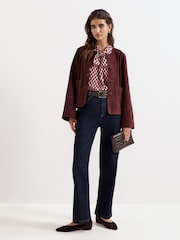 Phase Eight Red Madison  Jacket - Image 3 of 6