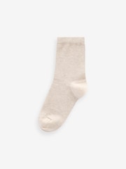 Rot/gelb/blau - Cotton Rich Plain Socks 7 Pack - Bild 5 von 8