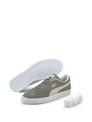 Puma Grey Suede Classic XXI Unisex Trainers - Image 5 of 7