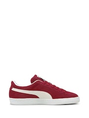 Rojo Blanco - Zapatillas de deporte clásicas de ante unisex XXI de Puma - Imagen 1 de 7