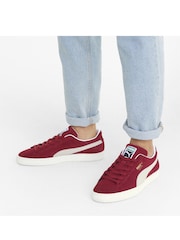 Rojo Blanco - Zapatillas de deporte clásicas de ante unisex XXI de Puma - Imagen 7 de 7