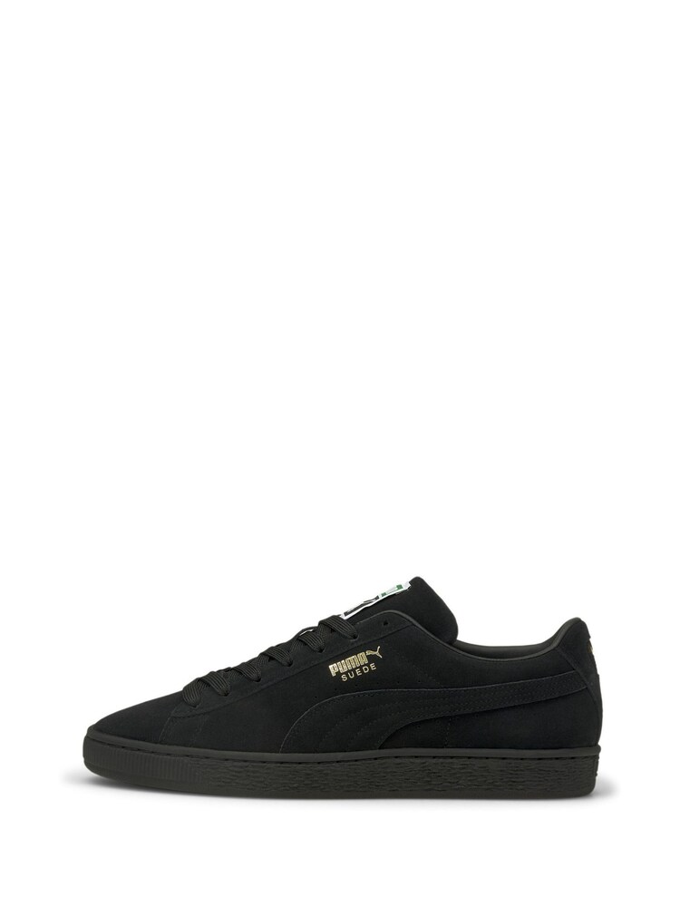 Puma Coal Black Suede Classic XXI Unisex Trainers - Image 2 of 7