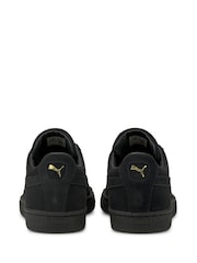 Puma Coal Black Suede Classic XXI Unisex Trainers - Image 4 of 7