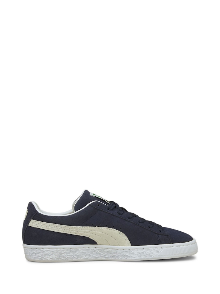 Puma Blue Suede Classic XXI Unisex Trainers - Image 2 of 8
