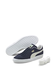 Puma Blue Suede Classic XXI Unisex Trainers - Image 5 of 8