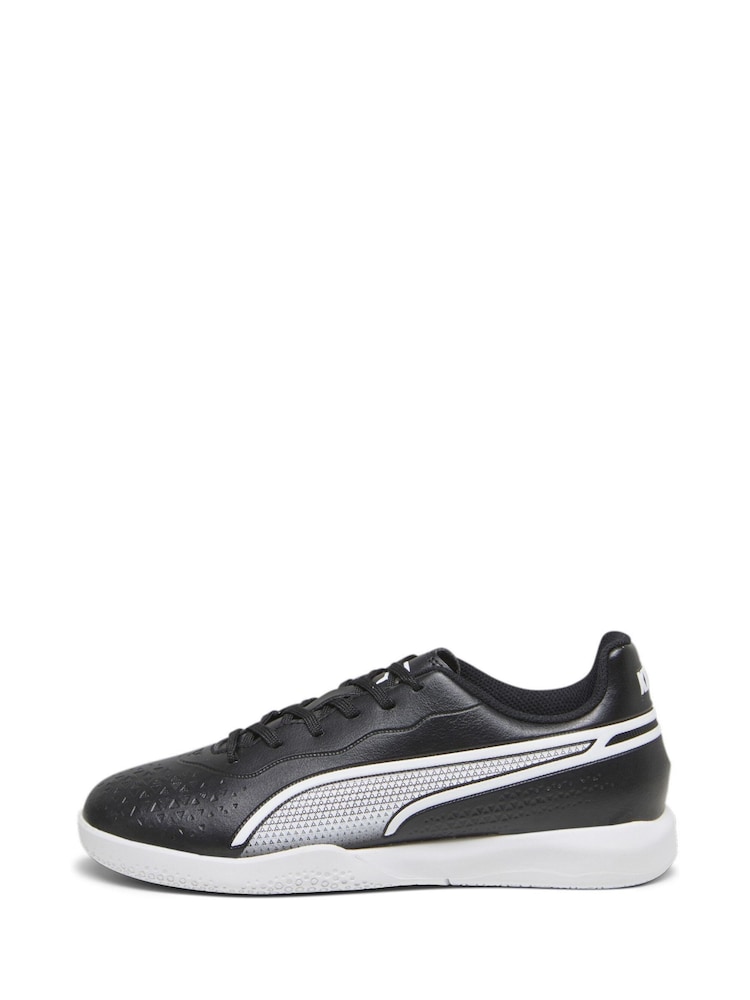 Puma Black Kids King Match It Unisex Football Boots - Image 2 of 6
