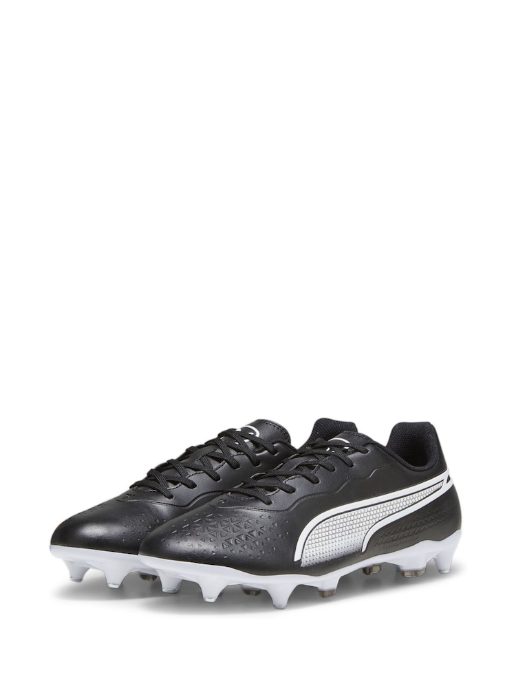 Puma Black Mens King Match MxSG Football Boots - Image 2 of 6