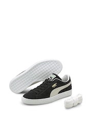 Puma Black Suede Classic XXI Unisex Trainers - Image 1 of 3