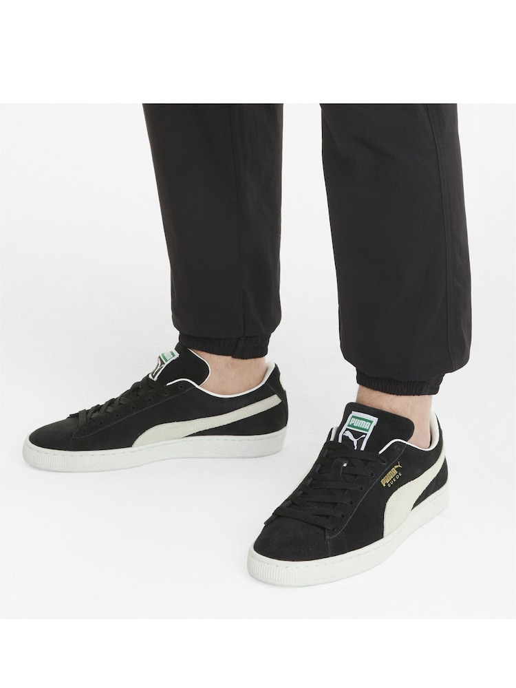 Puma Black Suede Classic XXI Unisex Trainers - Image 2 of 3