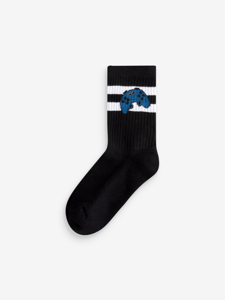 Slušalke Gamer - Mehke nogavice za čevlje Cotton Rich Ribbed Socks 3 Pack - Slika 2 iz 4 Slušalke Gamer - Mehke nogavice za čevlje Cotton Rich Ribbed Socks 3 Pack - Slika 2 iz 4