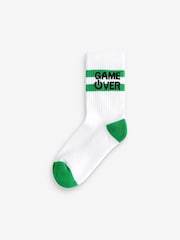 Gamer Headphone - Pack de 3 pares de calcetines de canalé con planta acolchada de alto contenido en algodón - Imagen 3 de 4