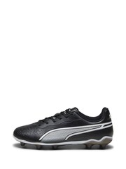 Puma Black Unisex Kids King Match Football Boots - Image 2 of 6