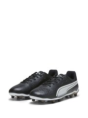 Puma Black Unisex Kids King Match Football Boots - Image 4 of 6