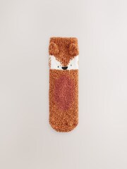 raton laveur renard - Lot de 2 paires de chaussettes confortables - Image 2 of 4