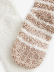 Neutral mit Bärendesign - Kuschelige Socken, 2er-Pack - Bild 5 von 5