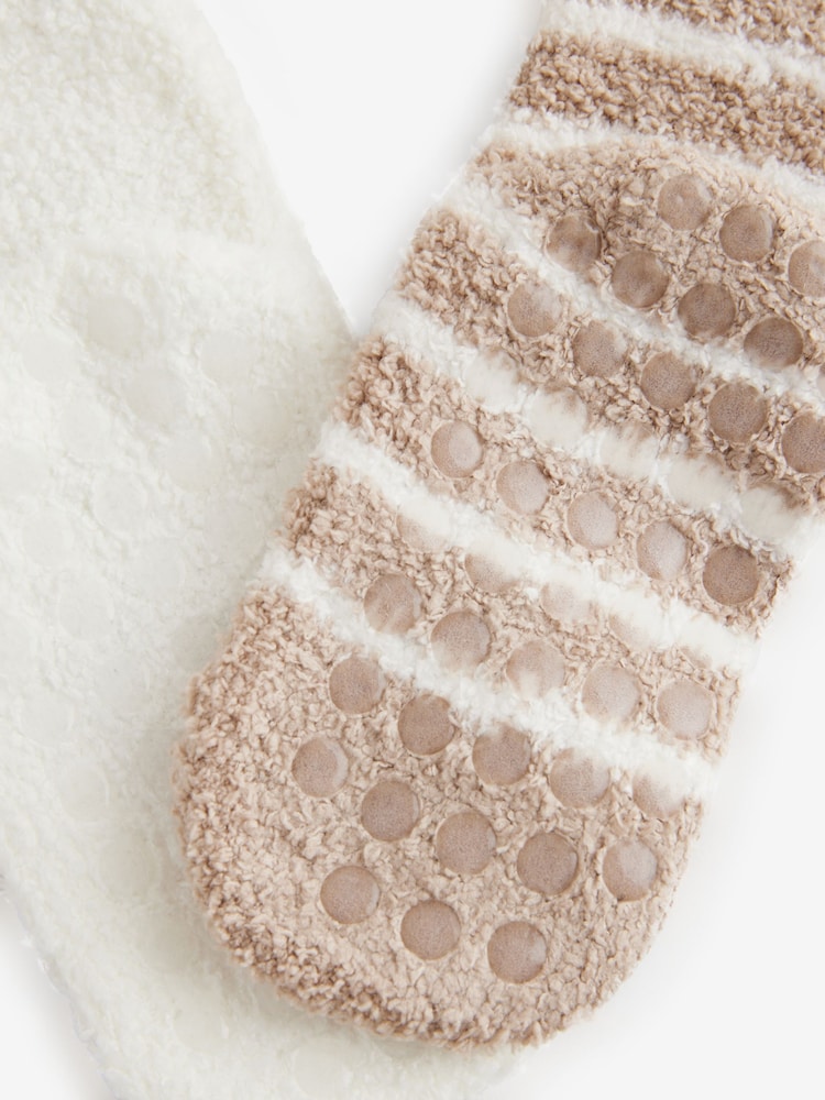 Neutral mit Bärendesign - Kuschelige Socken, 2er-Pack - Bild 5 von 5