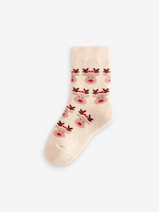 Več - Cotton Rich Christmas dojenček Nogavice 3 komplet - Slika 2 iz 6