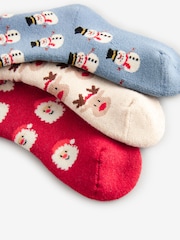Več - Cotton Rich Christmas dojenček Nogavice 3 komplet - Slika 6 iz 6