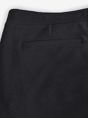 Black Textured Jersey Joggers - Image 12 of 12