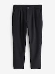 Black Textured Jersey Joggers - Image 9 of 12