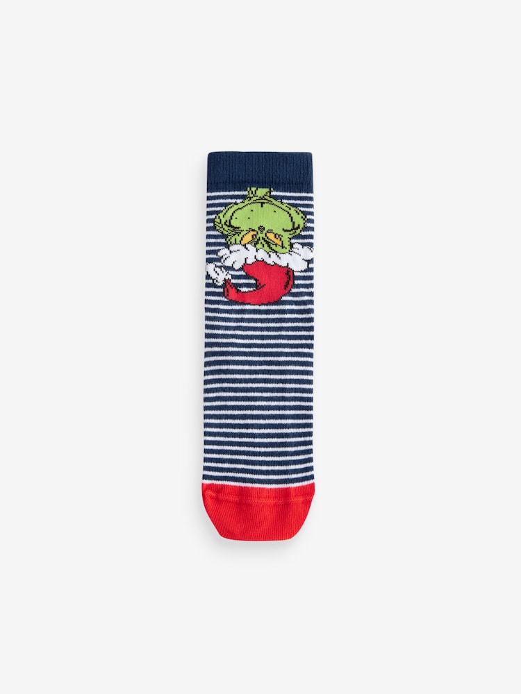 The Grinch Cotton Rich License Socks 3 Pack - Image 2 of 4