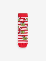 The Grinch Cotton Rich License Socks 3 Pack - Image 3 of 4