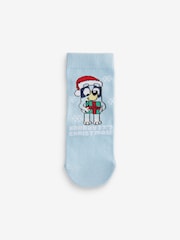 Weihnachten, Bluey - Lizenzierte Socken mit hohem Baumwollanteil im 3er-Pack - Bild 4 von 6