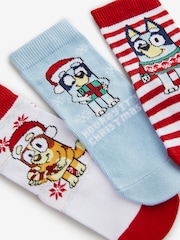 Weihnachten, Bluey - Lizenzierte Socken mit hohem Baumwollanteil im 3er-Pack - Bild 5 von 6