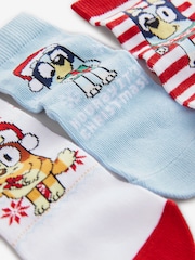 Weihnachten, Bluey - Lizenzierte Socken mit hohem Baumwollanteil im 3er-Pack - Bild 6 von 6