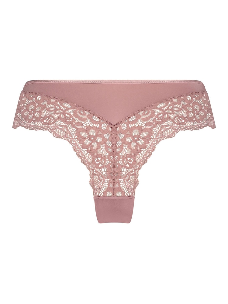 Hunkemöller Marine Brazilian Knickers - Image 5 of 5