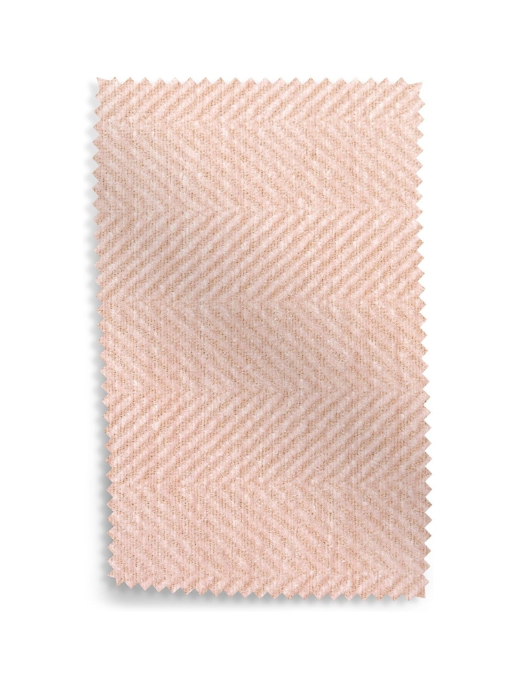 Laura Ashley Blush Pink Edwin Chenille Upholstery Swatch - Image 1 of 1