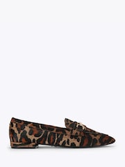 Carvela Brown Passo Flat Shoes - Image 1 of 4