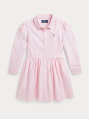 Rochie Polo Ralph Lauren stil Oxford din 100% bumbac pentru fete - Image 1 of 2