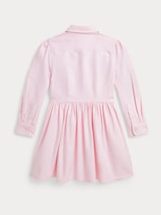 Rochie Polo Ralph Lauren stil Oxford din 100% bumbac pentru fete - Image 2 of 2