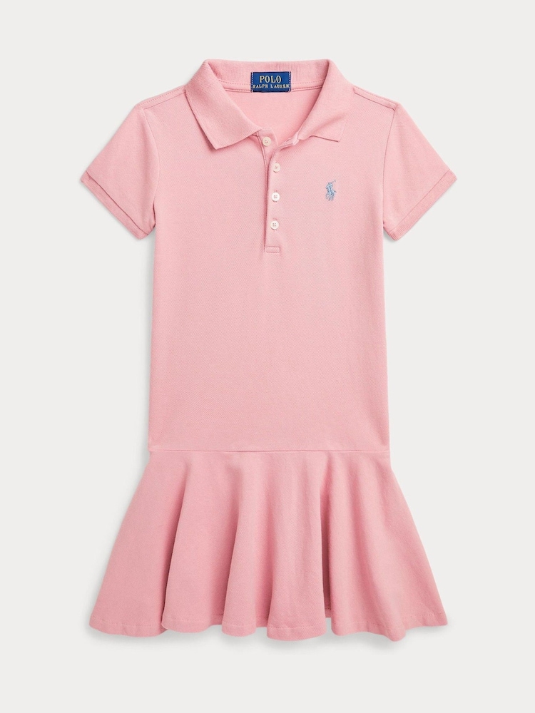 Polo Ralph Lauren Girl Polo Style 100% Cotton Dress - Image 1 of 2