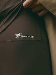 self. Chocolate High Waist Leggings - Image 5 of 8