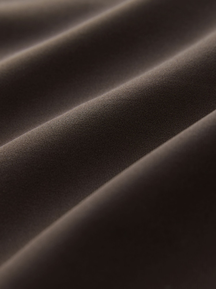 self. Chocolate High Waist Leggings - Image 8 of 8
