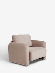 Fine Chenille Mink Brown Arden Accent Chair - Image 6 of 9