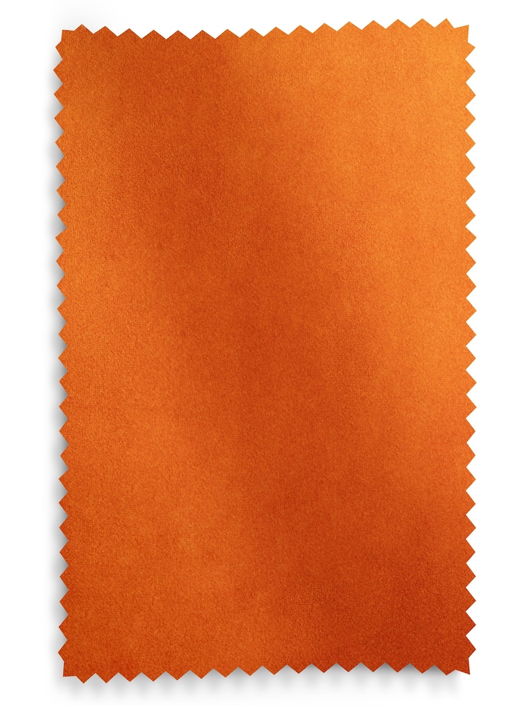 Soft Velvet Burnt Orange Wilson II Highback Armchair - Image 11 of 11