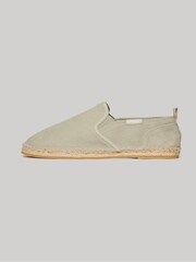 Superdry Nude Canvas Espadrille Nude Shoes - Image 2 of 6