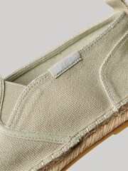 Superdry Nude Canvas Espadrille Nude Shoes - Image 6 of 6
