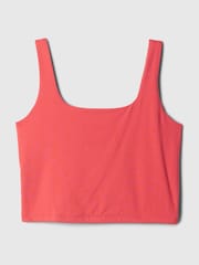 Gap Pink Compact Jersey Cropped Vest Top - Image 5 of 5